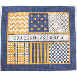 KKP193 UVA Coordinates 6 x 9.125