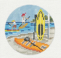 371 Paddleboard Ornament