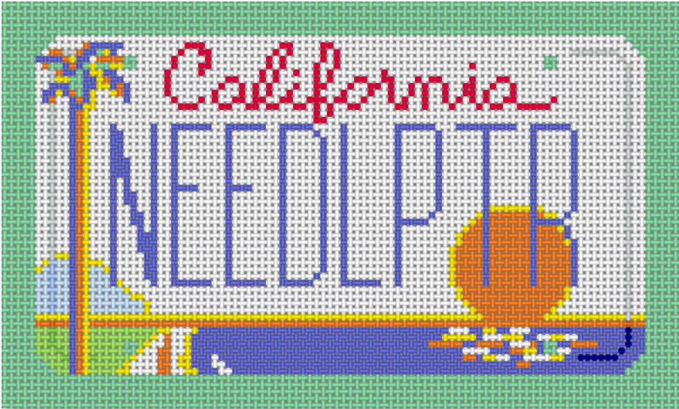 SA-ML05 California Mini License Plate