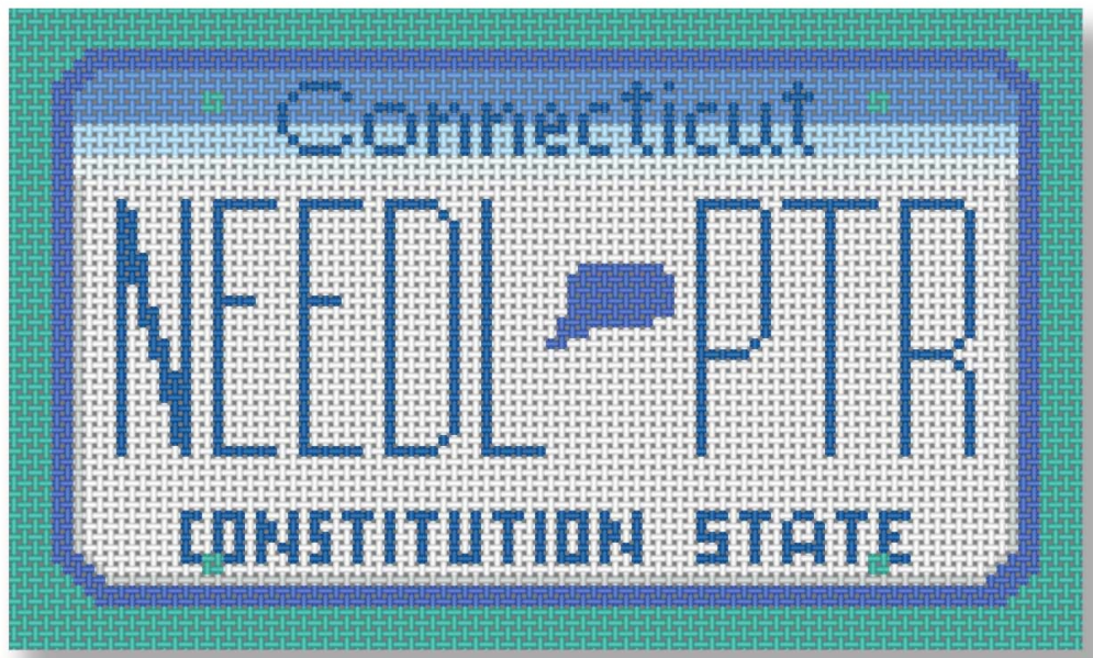 SA-ML20 Connecticut Mini License Plate
