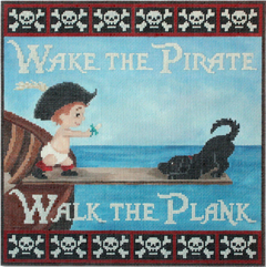 SA-SS35 Wake the Pirate, Walk the Plank Sign