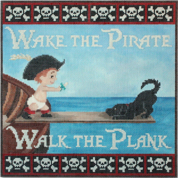 SA-SS35 Wake the Pirate, Walk the Plank Sign