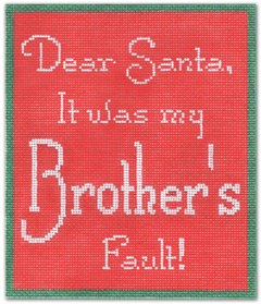 SA-SS39 Dear Santa - Brother's Fault