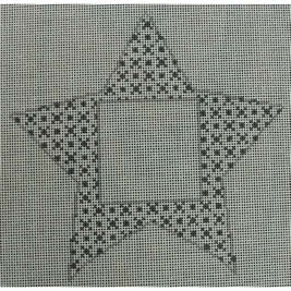 KKSTC00 Gray Tones Star 6 x 6