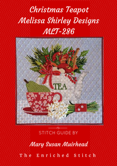 Christmas Teapots Stitch Guide