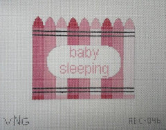 ABC-046 Pink Baby Sleeping Crayons