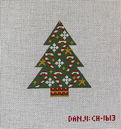 CH-1613 Tree With Candy Canes